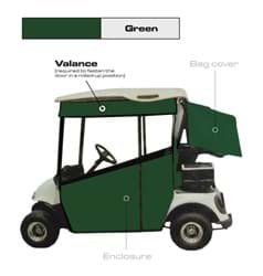 Show details for Cham. Valance Kit, Club Car Precedent, Forest Green Picture of Cham. Valance Kit, Club Car Precedent, Forest Green