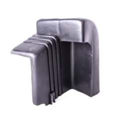 Show details for Rear bumper end cap, passenger side Picture of Rear bumper end cap, passenger side