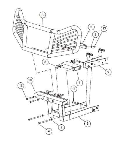 Picture of Adaptor kit for ball picker cabin