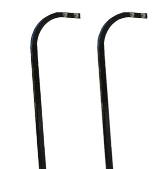 Picture of Candy Cane Struts for Genesis 150 / GTW Mach Series Rear Seats