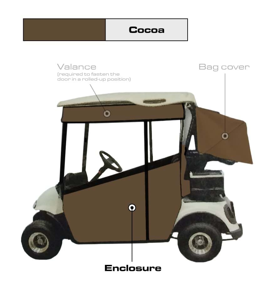 Picture of Chameleon track style enclosure, Cocoa