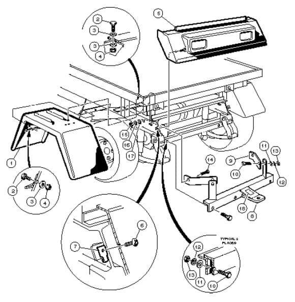 Picture of Rear fender, driver or passenger side