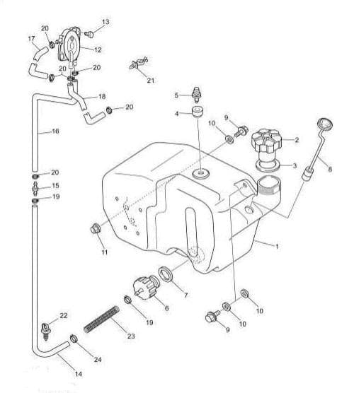 Picture of [OT] Fuel Tank For Yamaha