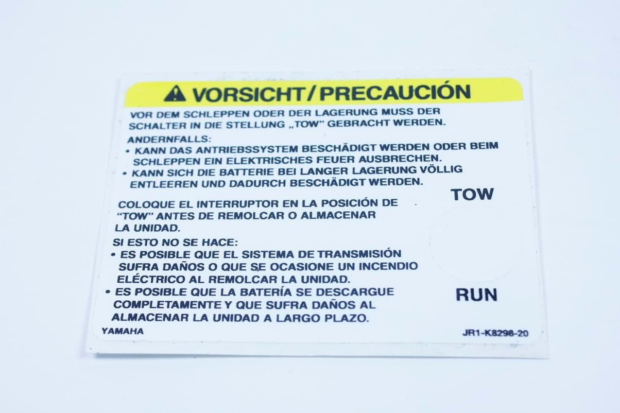 Picture of [OT] Warning label German + Spanish