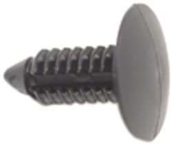 Picture of Black plastic Xmas tree push rivet