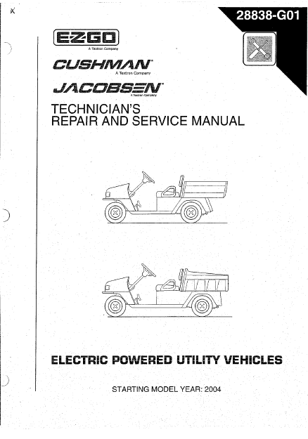 Picture of 2004 – E-Z-GO – SM – all elec/utility