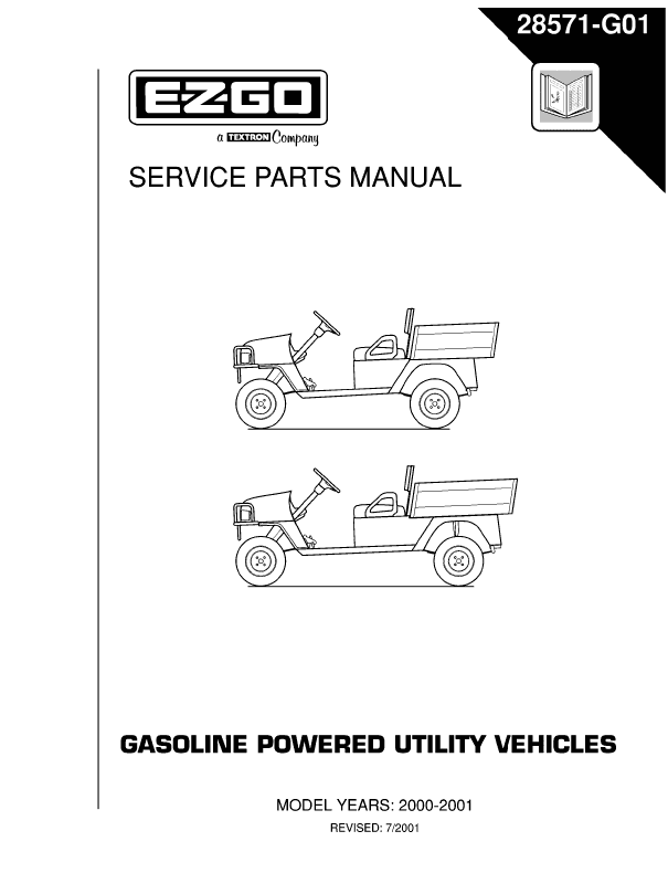 Picture of 2000 - 2001 – E-Z-GO – SM - GAS