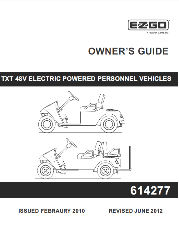 Picture of 2010 – E-Z-GO – OM - All elec/utility