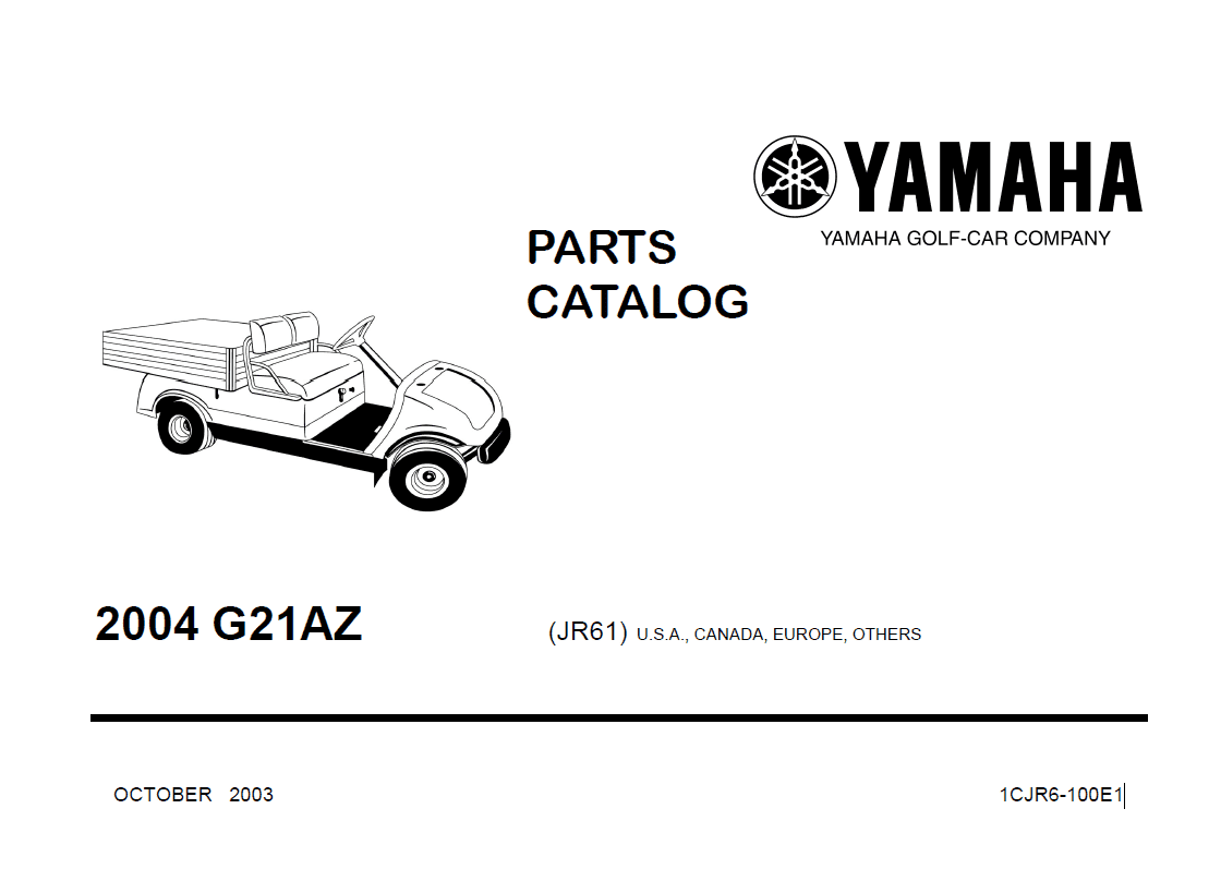 Picture of 2004 - Yamaha - G21AZ - PC - GAS