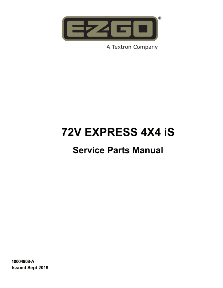 Picture of 2020 – E-Z-GO - EXPRESS 4X4 iS - SM - All elec/utility