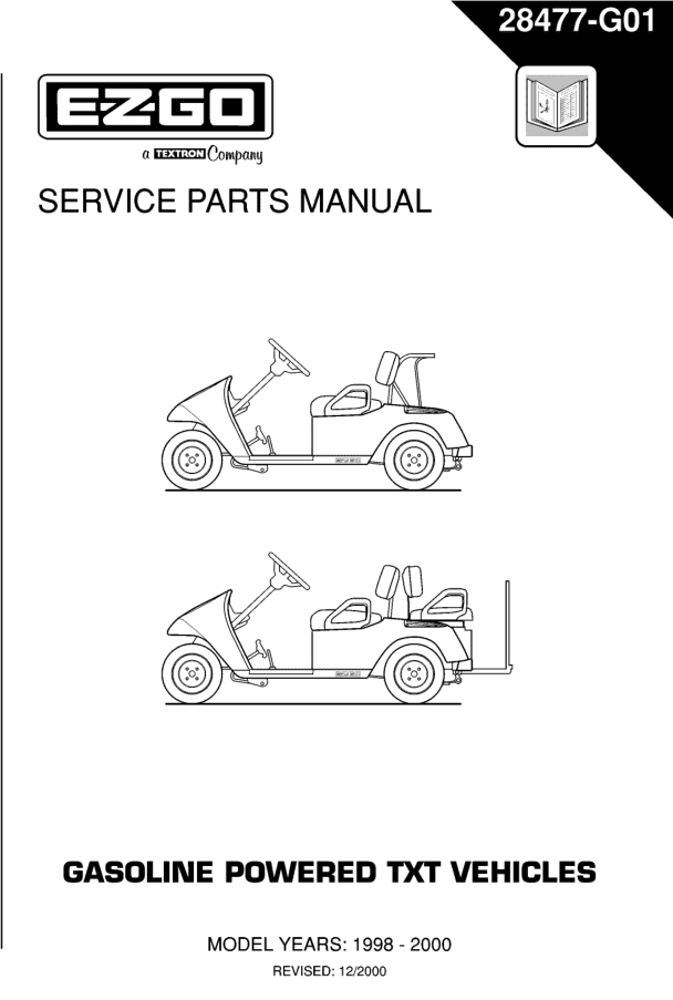 Picture of 1998-2000 – E-Z-GO - TXT - SM - GAS