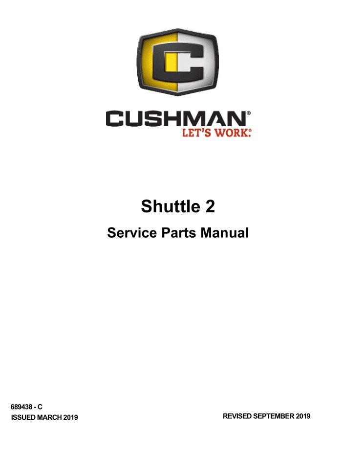 Picture of 2019 – CUSHMAN - SHUTTLE 2 - SM - GAS