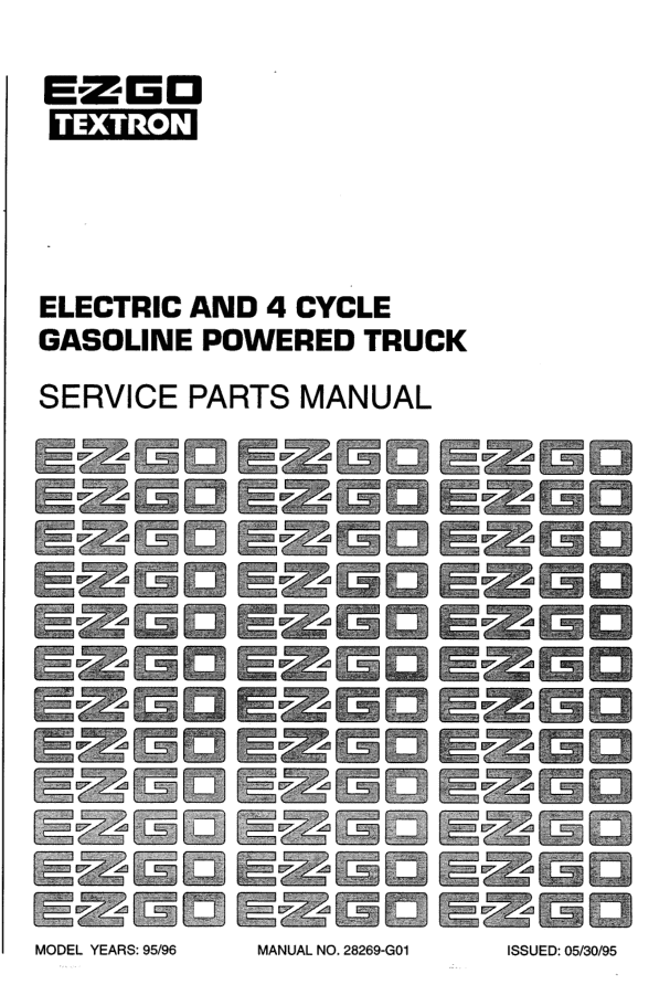 Picture of 1995 - 1996 - E-Z-GO - SM - Gasoline & Electric