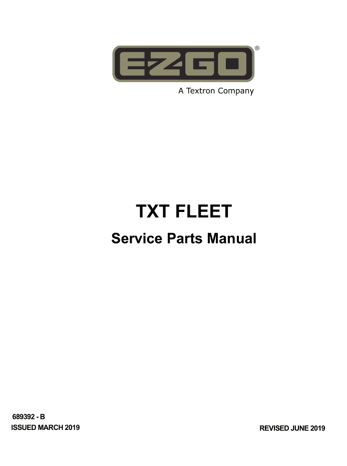 Picture of 2019 - E-Z-GO - TXT FLEET - SM - GAS