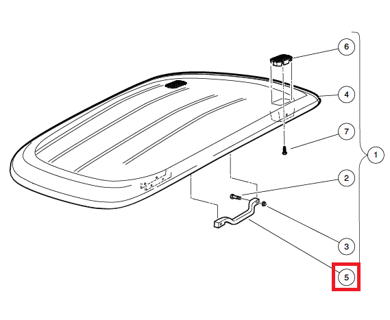 Picture of [OT] Canopy Handle - Beige